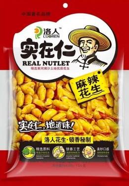洛人休閑食品實(shí)在仁麻辣花生