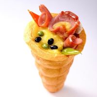 培根玉米手握披薩