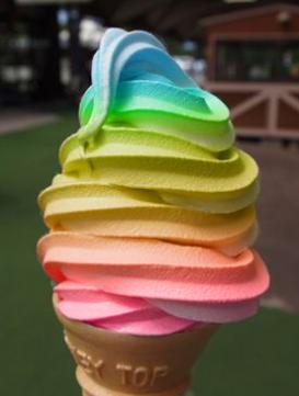 可可貝羅意式休閑食品加盟品牌產(chǎn)品彩虹冰淇淋