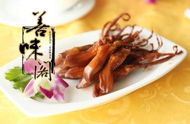 零食批發(fā)暢銷產(chǎn)品美味閣醬香鴨舌